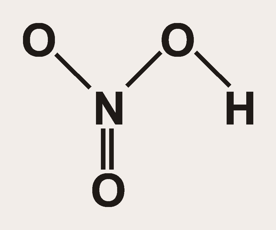 hno3 structure